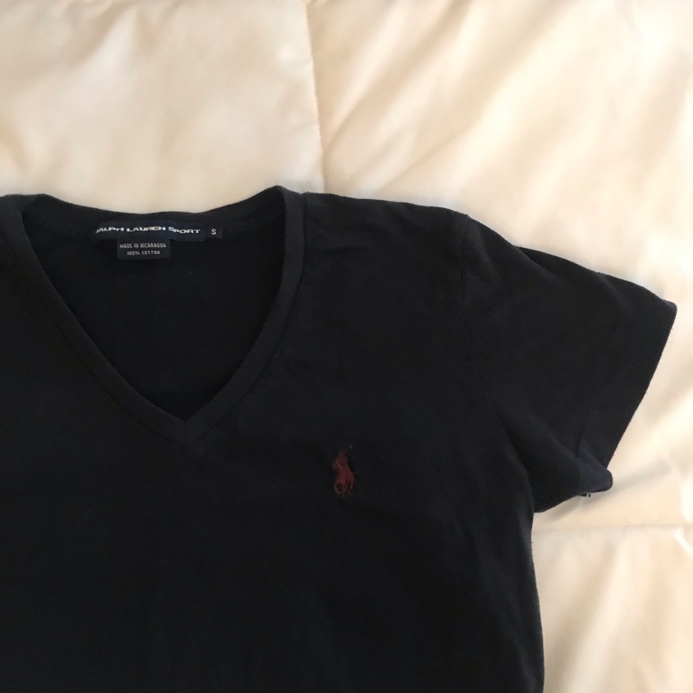 Ralph Lauren Sport Solid colored V neck
